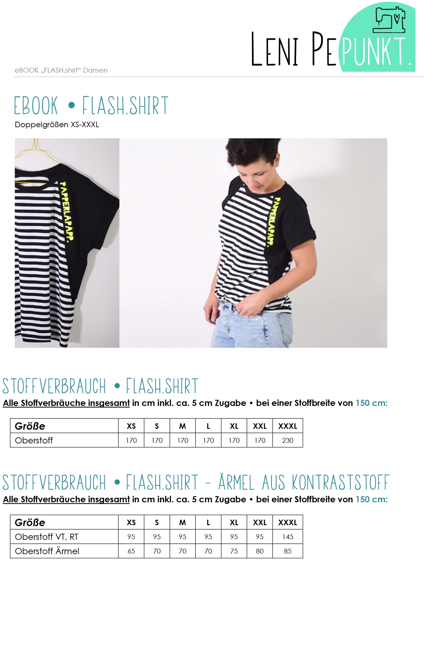 lenipepunkt-144-flash-shirt-schnittmuster-shirt-damen-xs-xxxl image 2