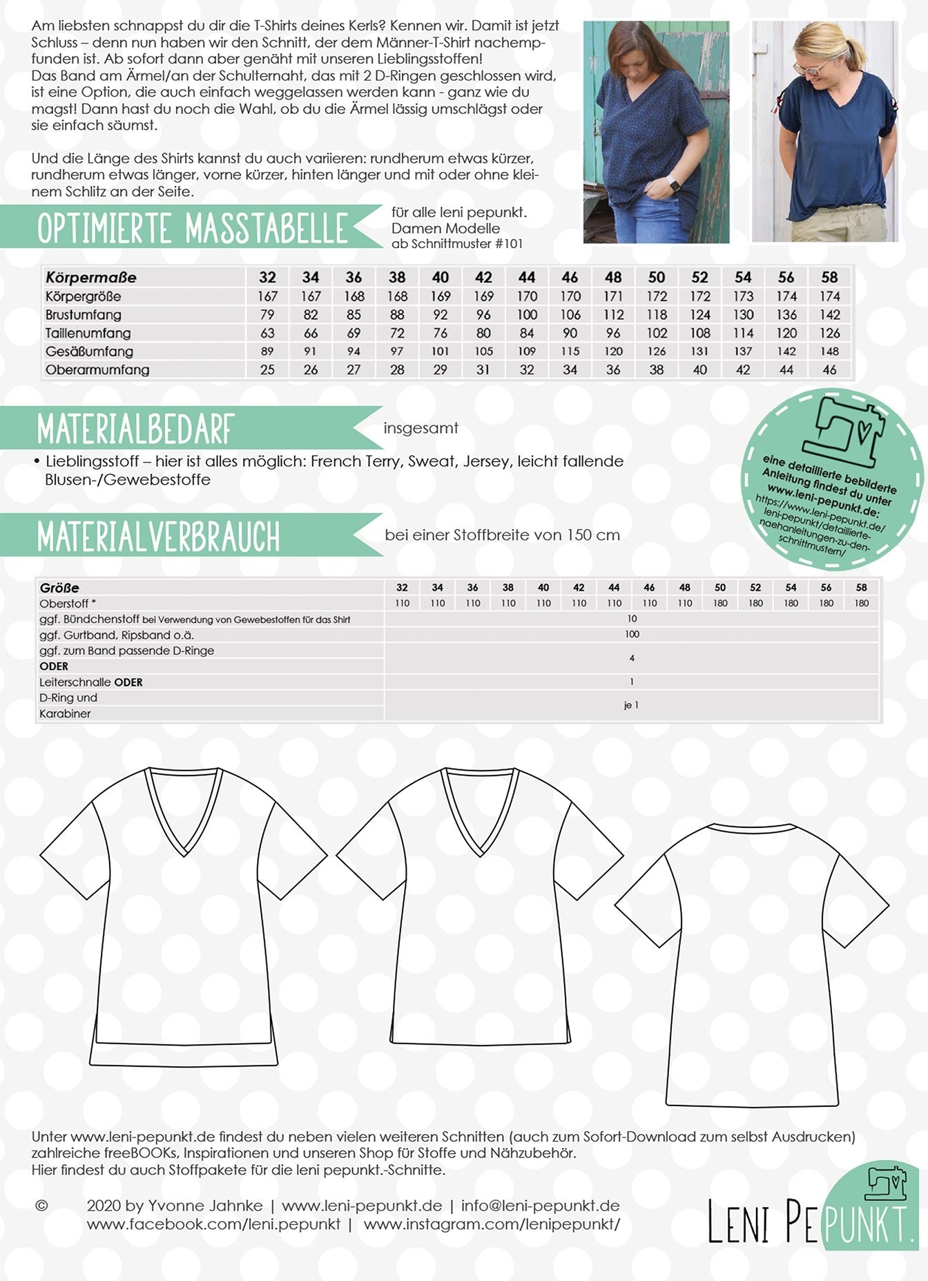 lenipepunkt-schnittmuster-145-v-oversized-shirt-papierschnitt-gr-32-58 image 3
