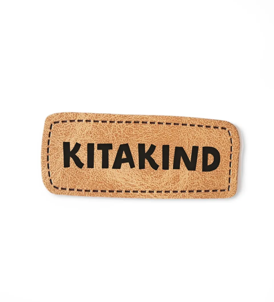 paul-clara-kunstleder-labels-kitakind-etikett-iron-on-2-1x5cm image 1