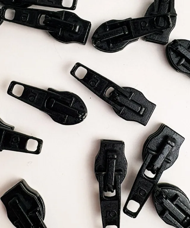 lenipepunkt-zipper-rits-umgekehrt-rei-verschluss-schieber-schwarz image 1