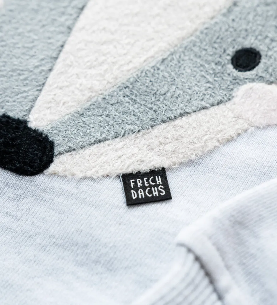 paul-clara-weblabels-mini-label-frechdachs-weblabel-schwarz-klapp image 1