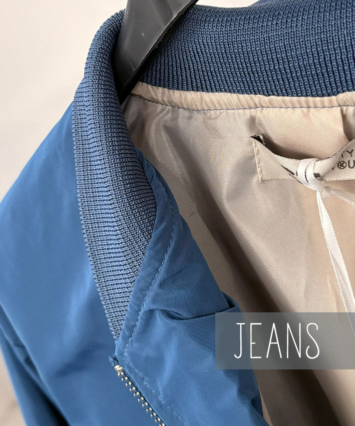leni-pepunkt-bomberjacke-regular-fit-jacke-sand-s-m image 8