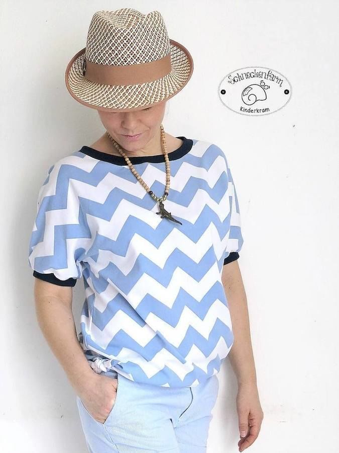 n-hfrosch-eazzy-shirt-schnittmuster-damen-ebook-gr-32-54 image 2