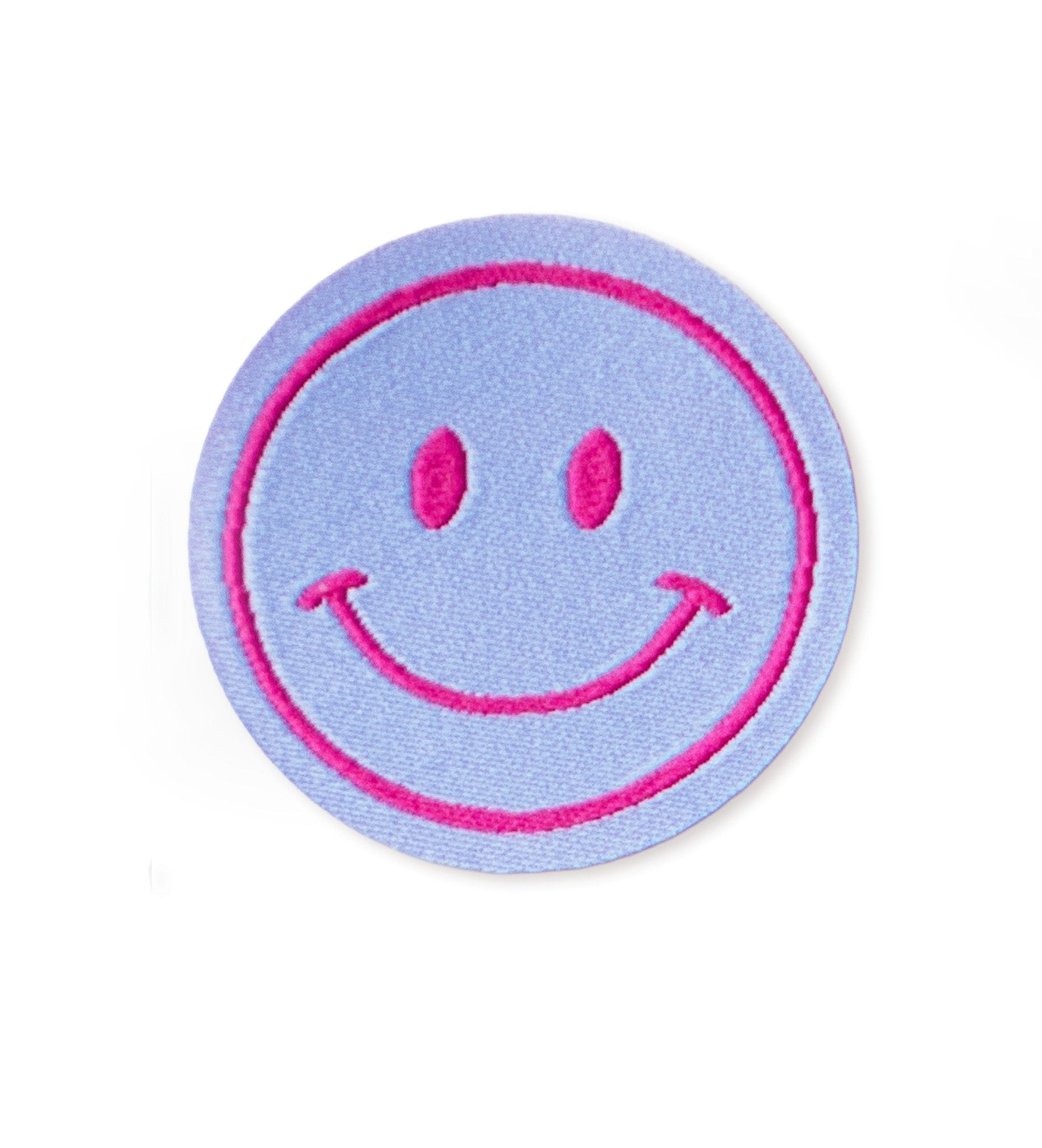 paul-clara-gewebte-patches-smile-b-gelpatch-lavendelblau-pink image 1