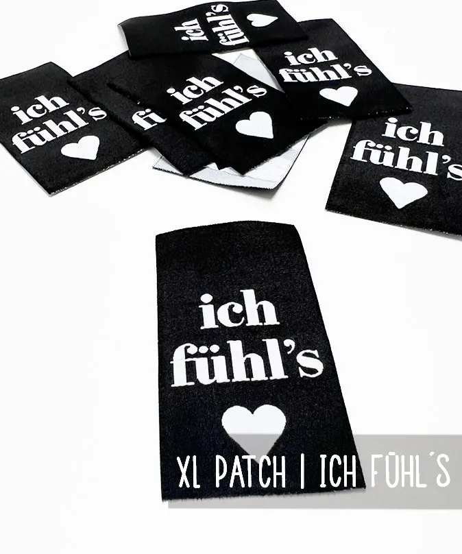 lenipepunkt-xl-patch-ich-f-hl-s-3-5x7-cm-polyester-schwarz image 1