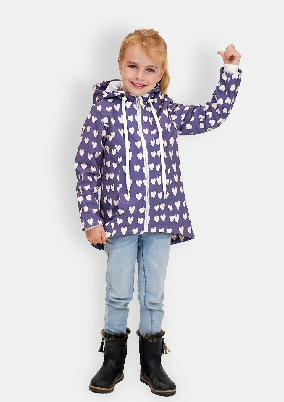 fadenk-fer-ebook-softshelljacke-kinder-74-164-reissverschluss image 1