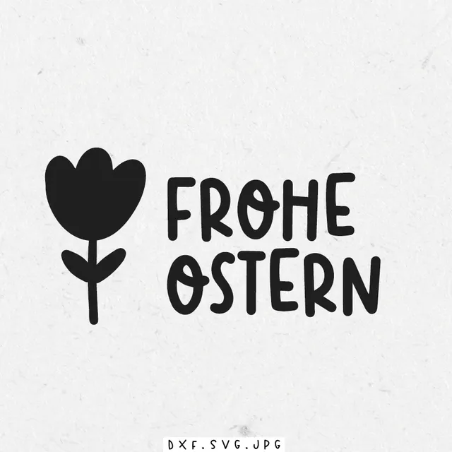 paul-clara-frohe-ostern-plottdatei-typo-download image 1