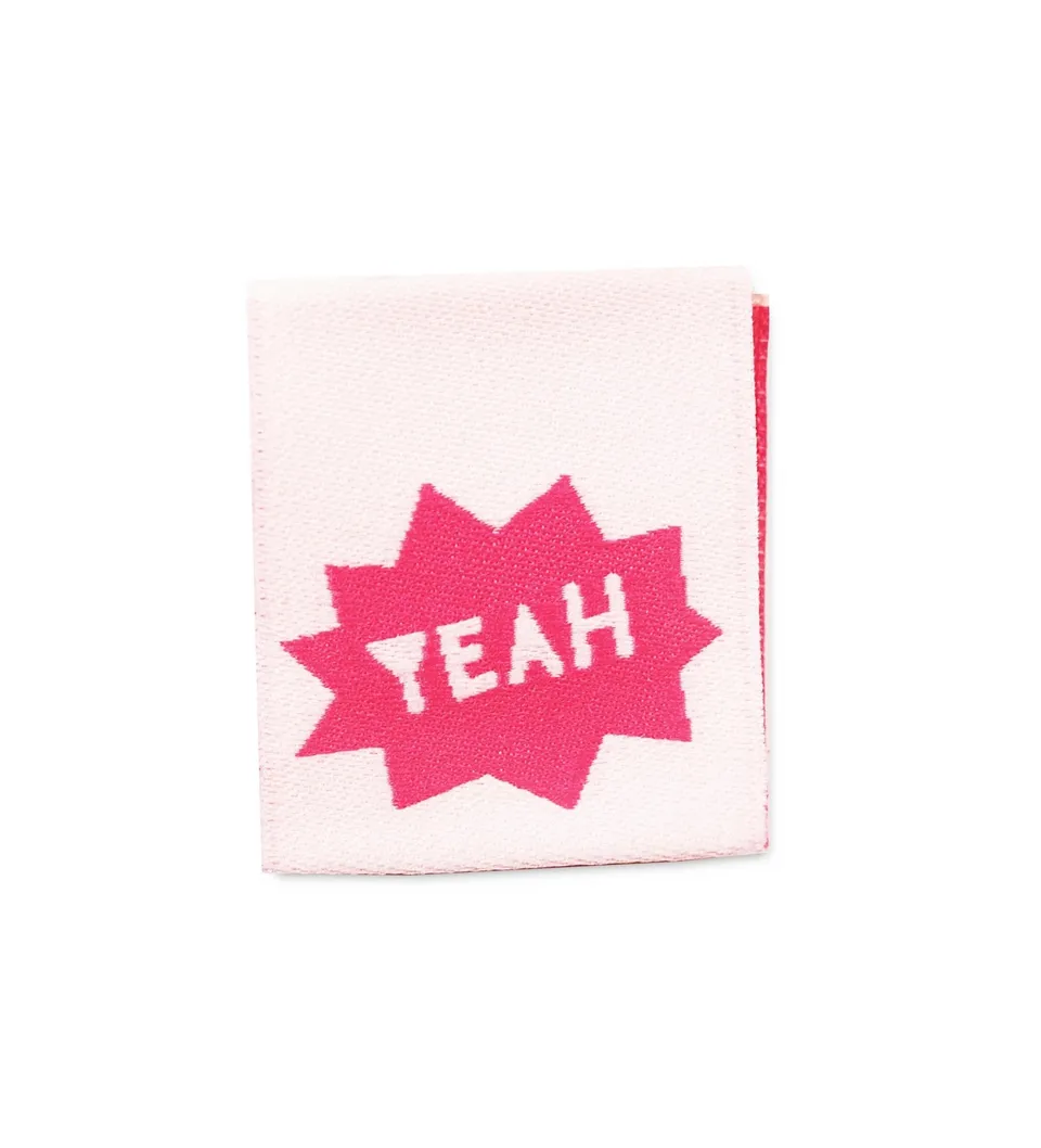 paul-clara-weblabels-yeah-klapp-weblabel-rosa-neonpink-ko-tex image 1