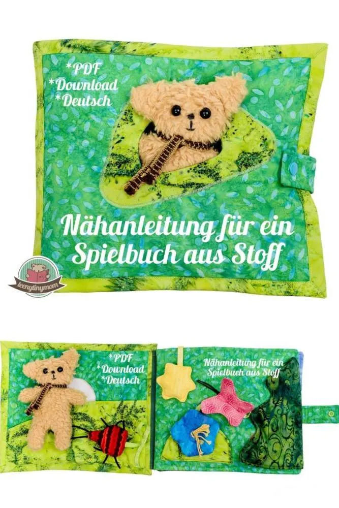 n-hfrosch-teddys-tag-quiet-book-schnittmuster-baby-f-hlbuch-pdf image 1