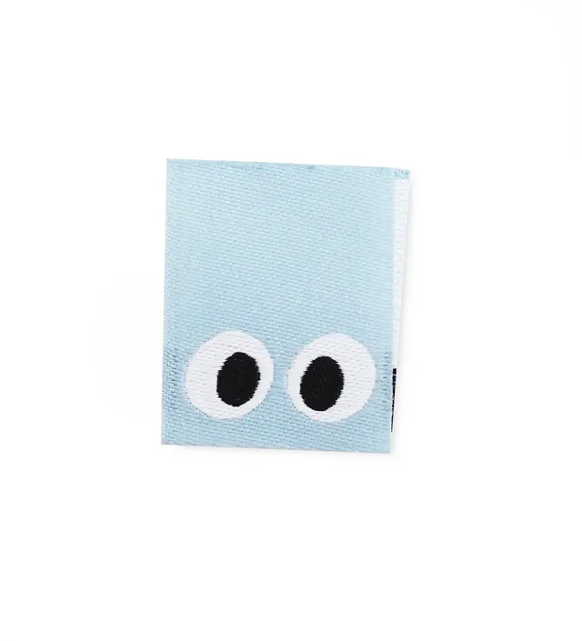 paul-clara-weblabels-augen-klapp-weblabel-blau-einn-hen image 1