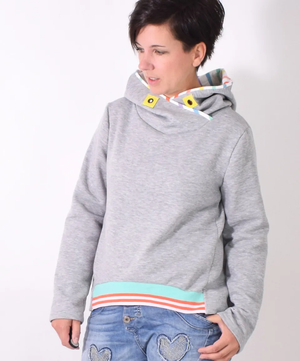 lenipepunkt-cuff-pulli-schnittmuster-pullover-xs-xxxl-kapuze-kurz image 1
