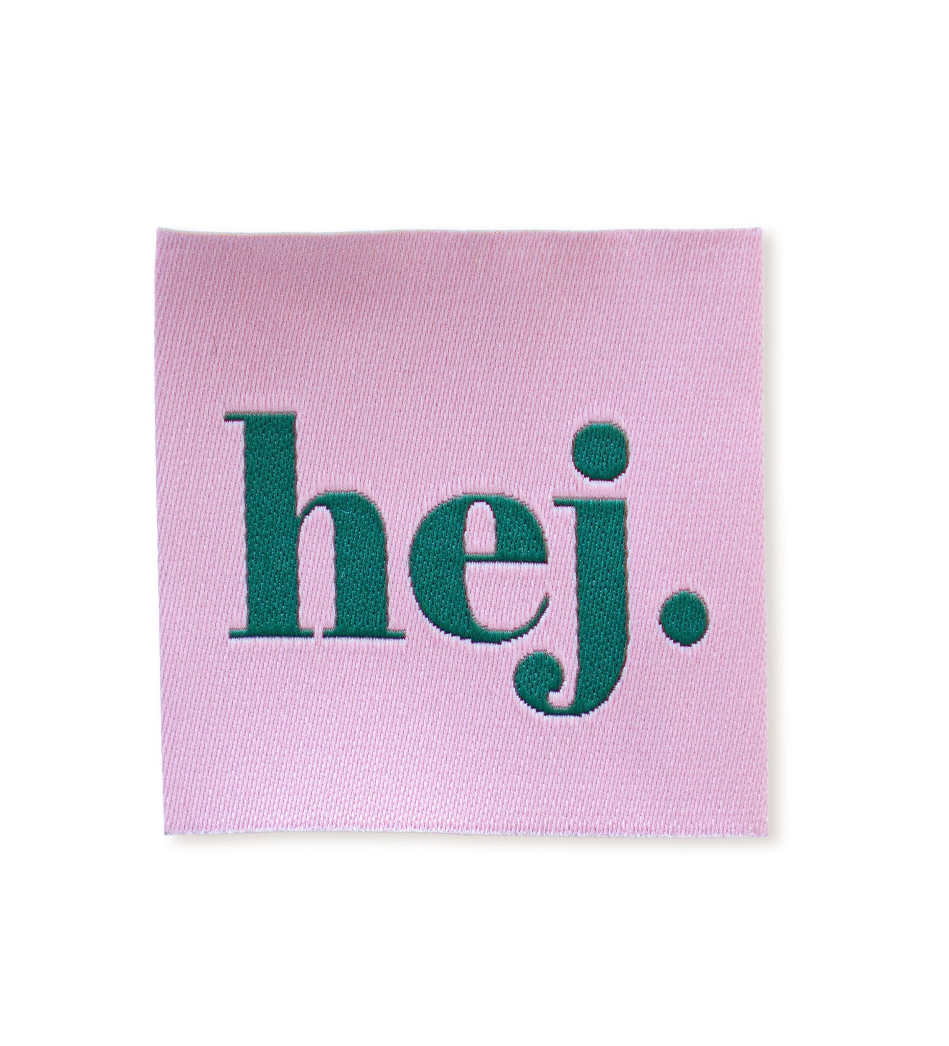 paul-clara-weblabels-hej-weblabel-4-x-4-cm image 1