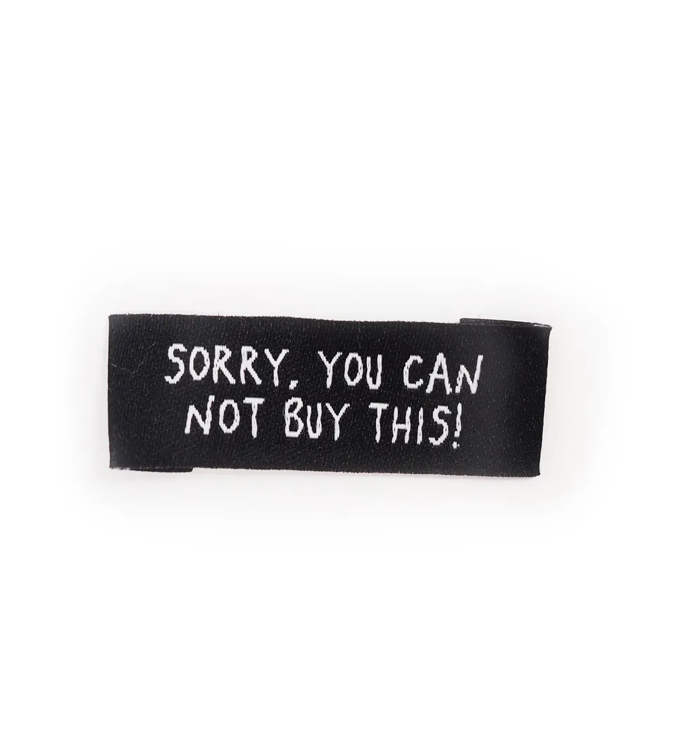 paul-clara-weblabels-sorry-you-can-not-buy-this-weblabel-schwarz image 1