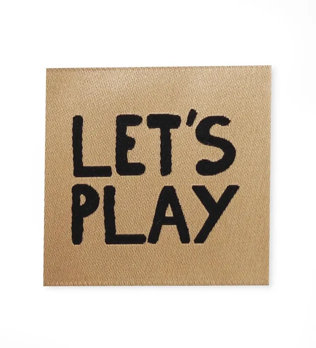 paul-clara-weblabels-let-s-play-weblabel-braun-3-8-cm image 1
