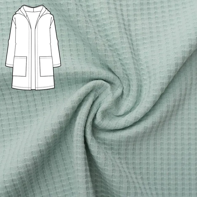n-hfrosch-kardigan-n-hpaket-strickjacke-waffeljersey-mint image 1