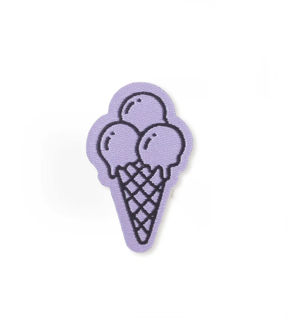 paul-clara-gewebte-patches-mini-eis-patch-lila-zum-aufb-geln image 1