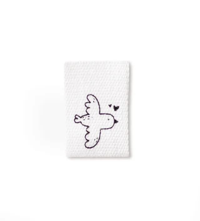 paul-clara-little-birdy-baumwoll-klapplabel-zum-einn-hen image 1
