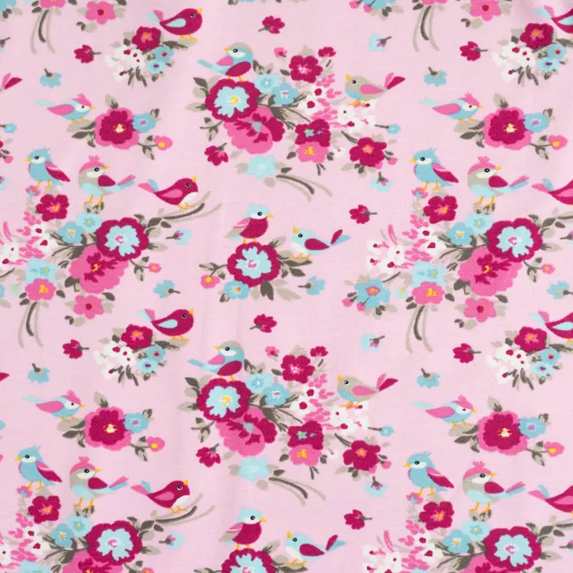 n-hfrosch-baumwolljersey-v-gel-blumen-jerseystoff-rosa image 1