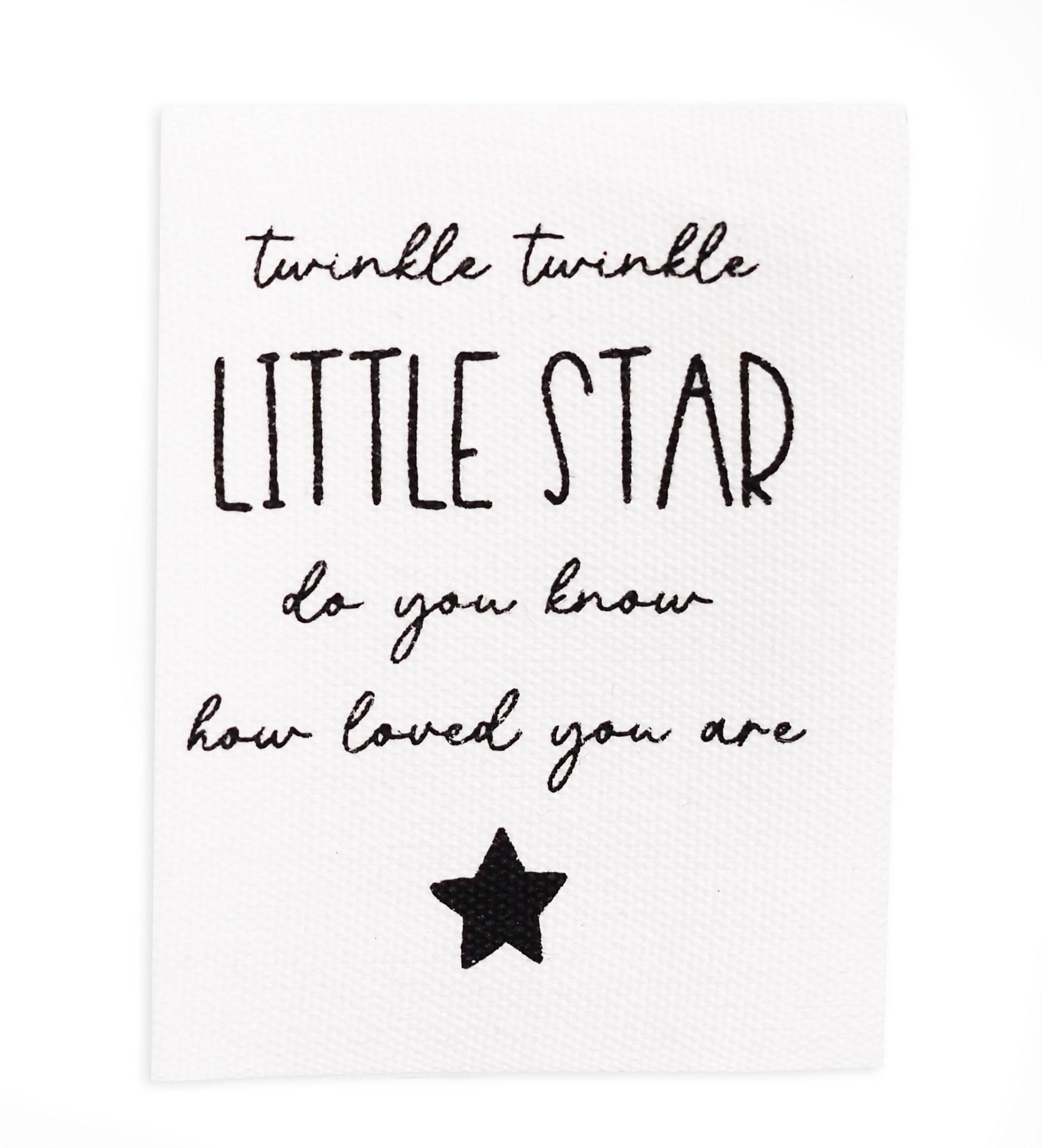 paul-clara-baumwoll-labels-twinkel-twinkel-label-ecru-4x5-5cm image 1