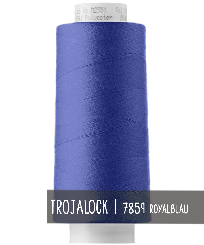 lenipepunkt-trojalock-overlock-garn-blau-2500-m-royalblau image 2