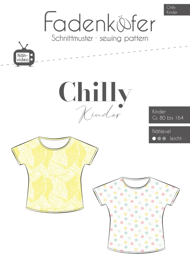 fadenk-fer-chilly-kinder-papierschnittmuster-shirt-80-164 image 1