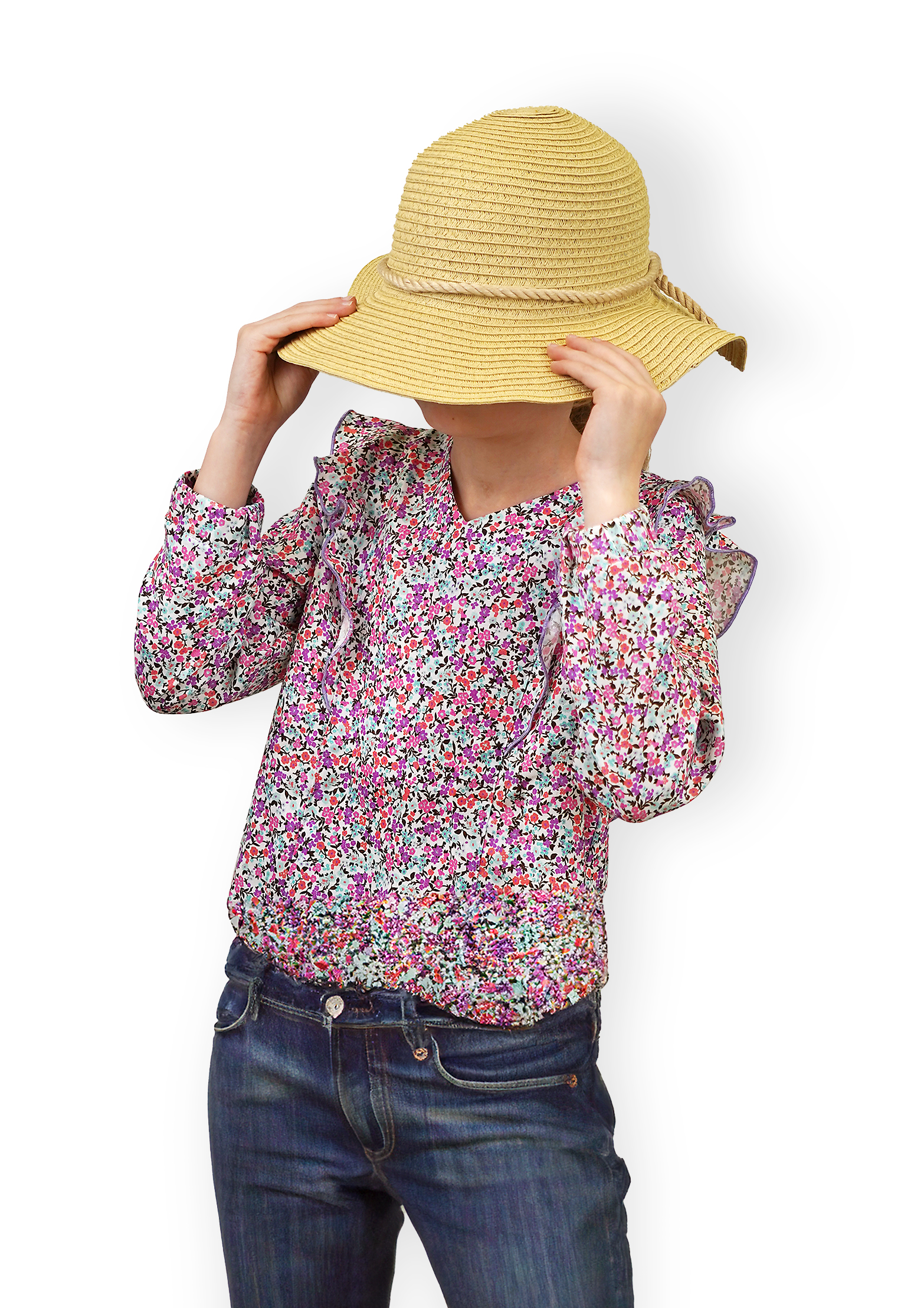 fadenk-fer-maribell-papierschnittmuster-bluse-kinder-gr-74-164 image 3