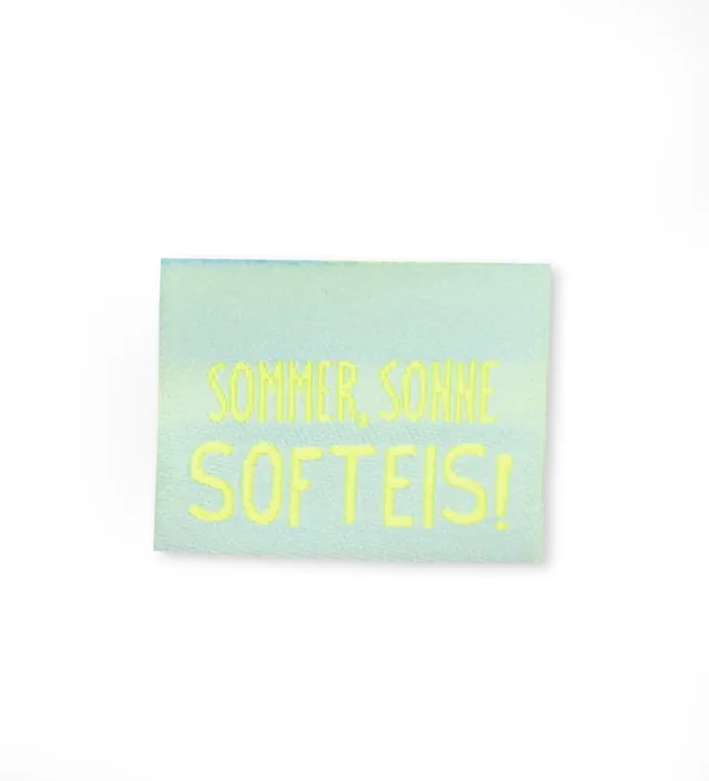 paul-clara-weblabel-sommer-sonne-softeis-klapplabel-mint image 1