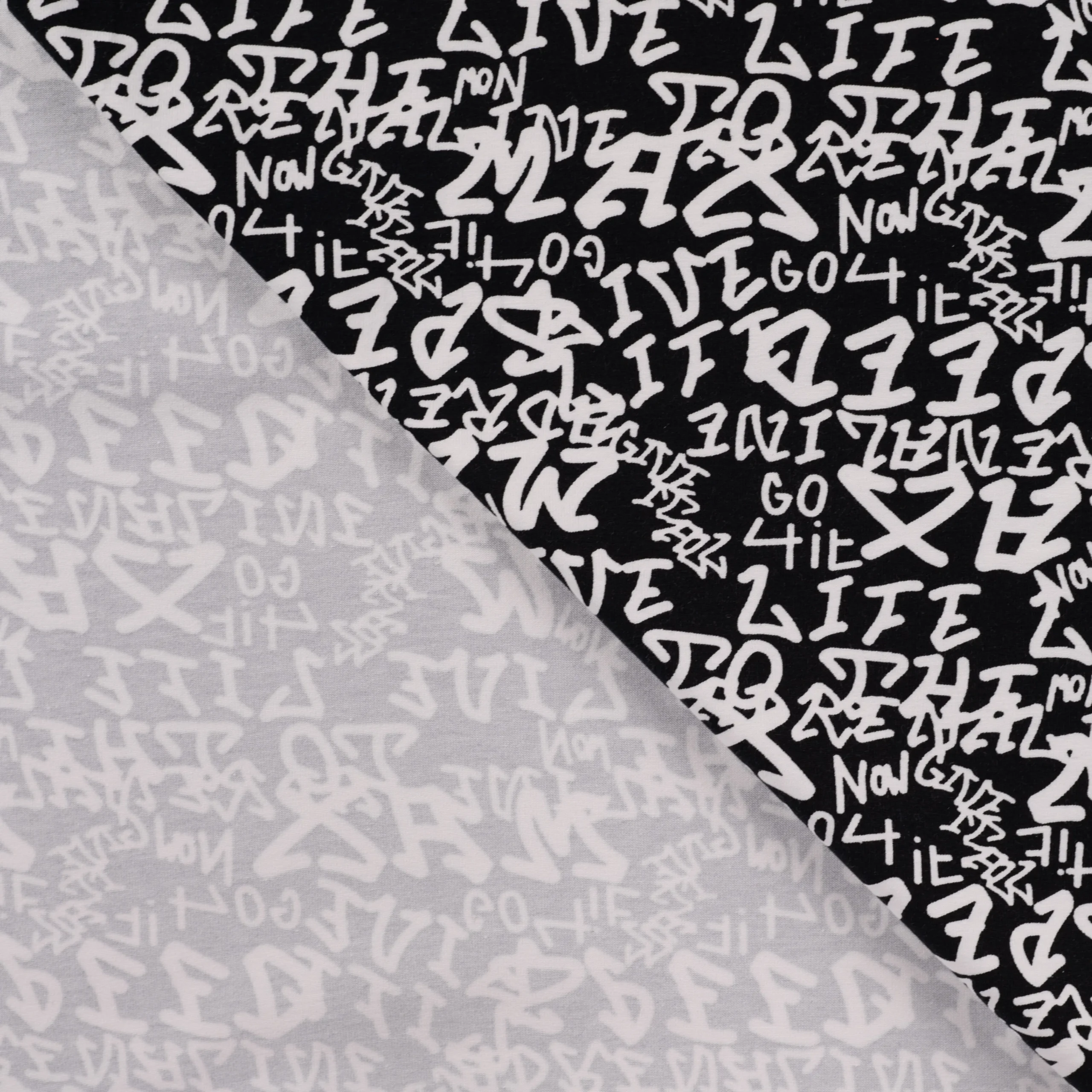 fadenk-fer-jersey-schwarz-schrift-stoff-1m-baumwolle image 2