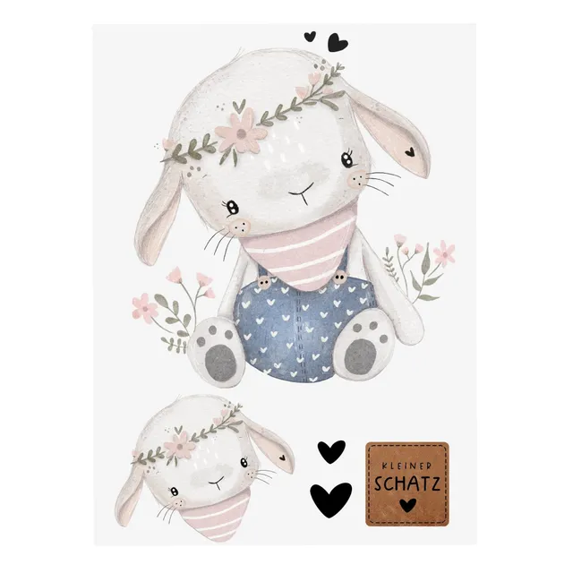 paul-clara-b-gelbilder-hase-clara-a5-b-gelmotiv-f-r-stoff image 1