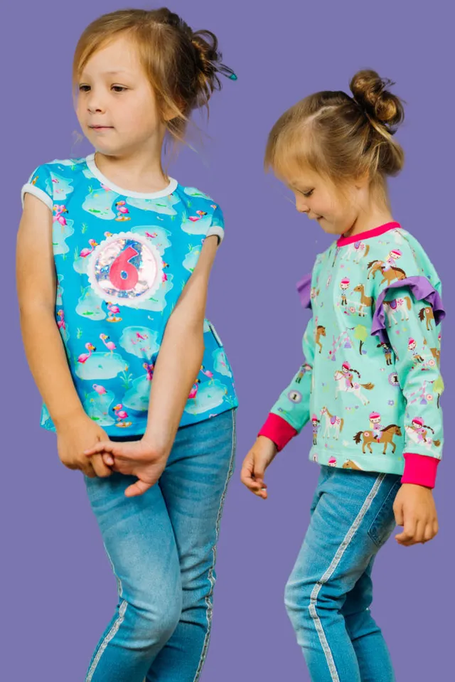 n-hfrosch-lembut-kinder-shirt-papierschnittmuster-langarm image 1