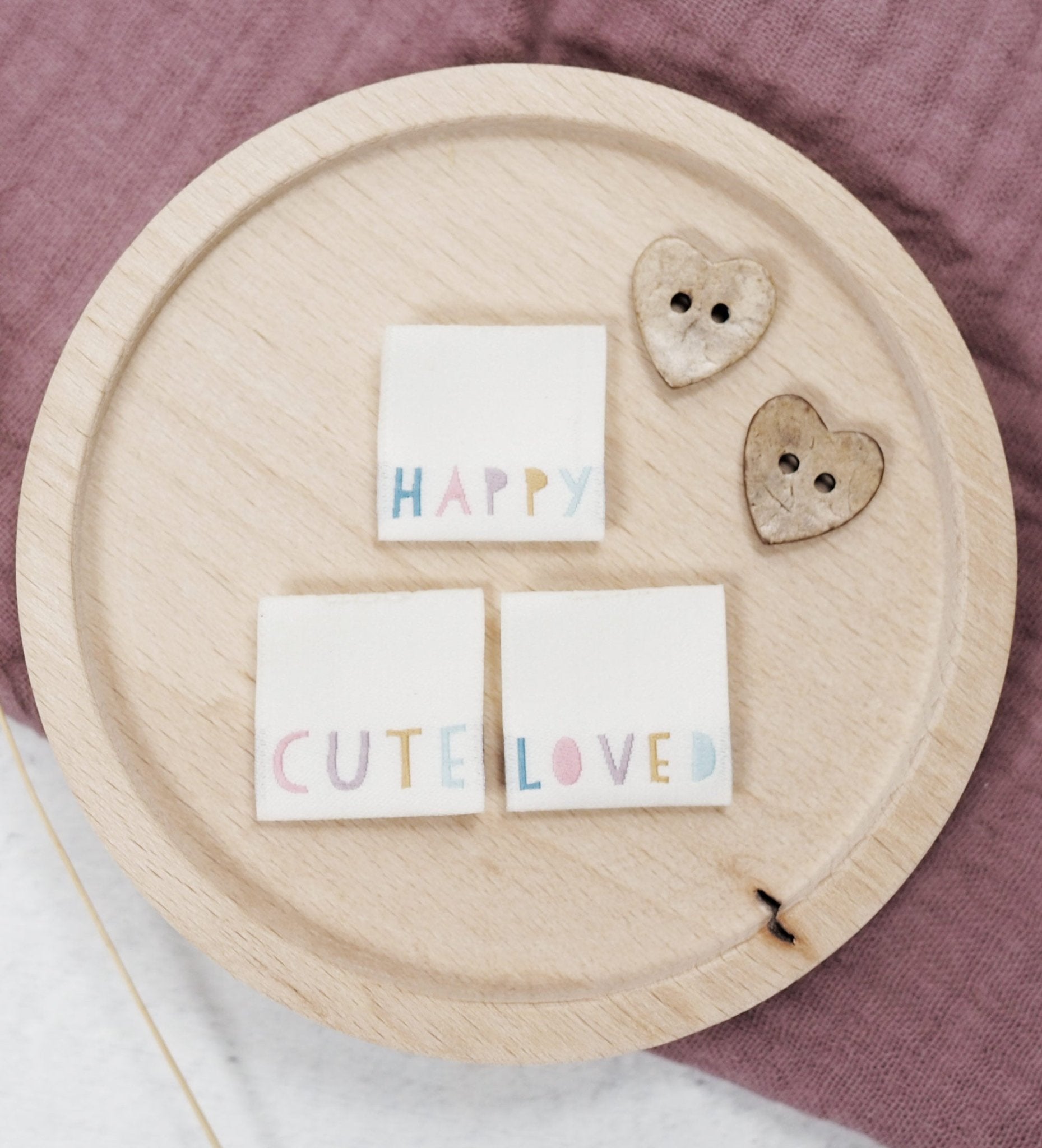 paul-clara-happy-words-weblabel-set-loved-happy-cute image 2