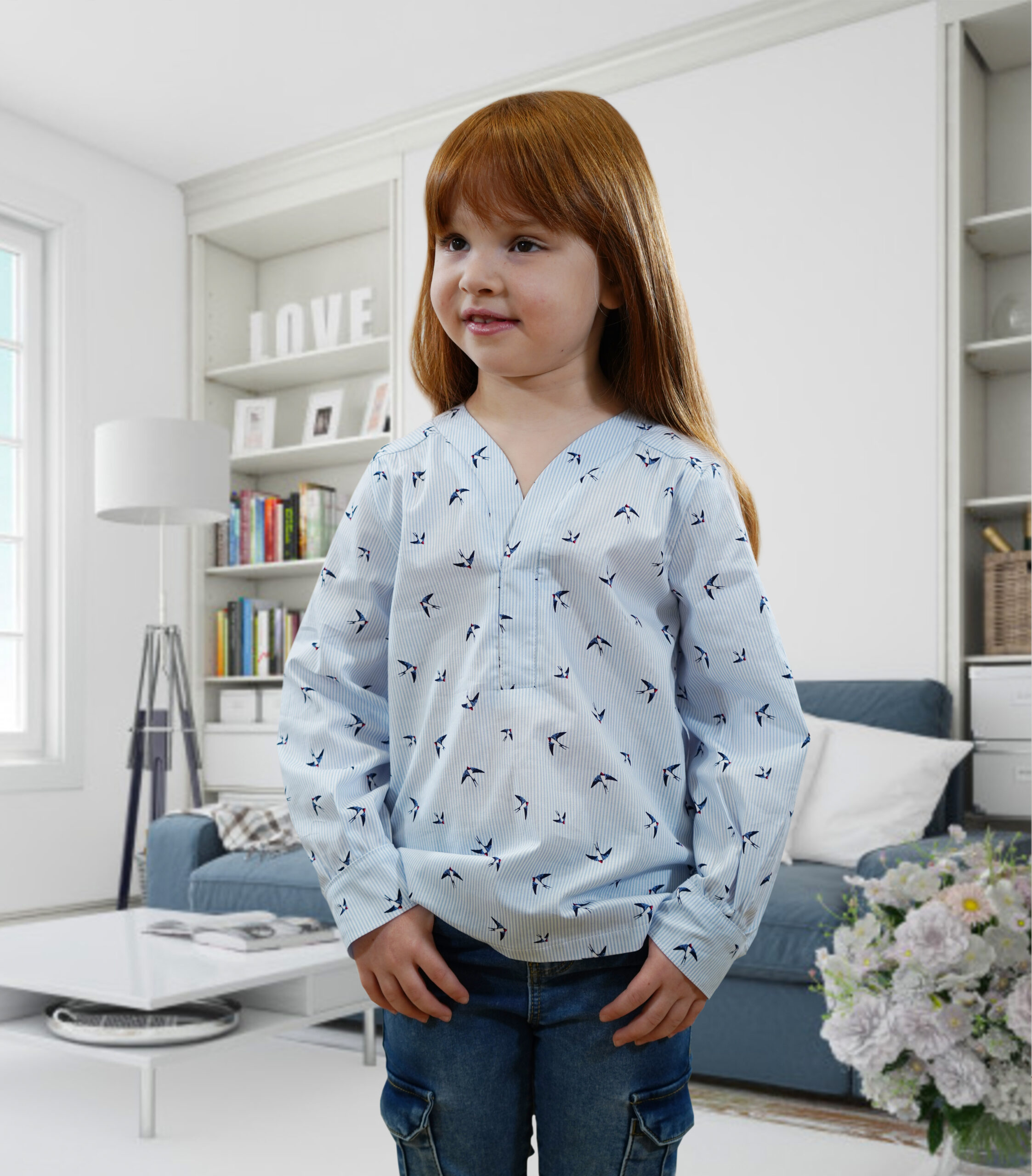 fadenk-fer-cleo-papierschnittmuster-bluse-kinder-74-164 image 3