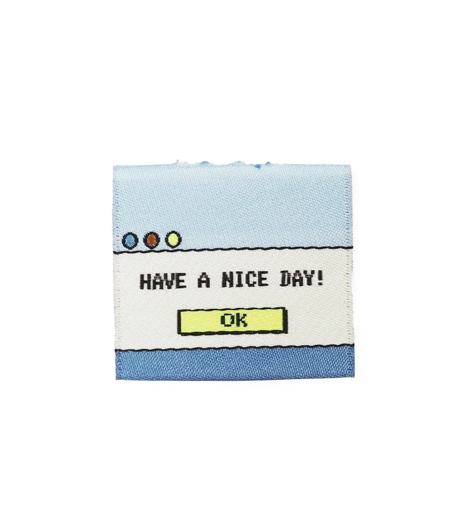 paul-clara-klapp-weblabel-have-a-nice-day-spruch image 1