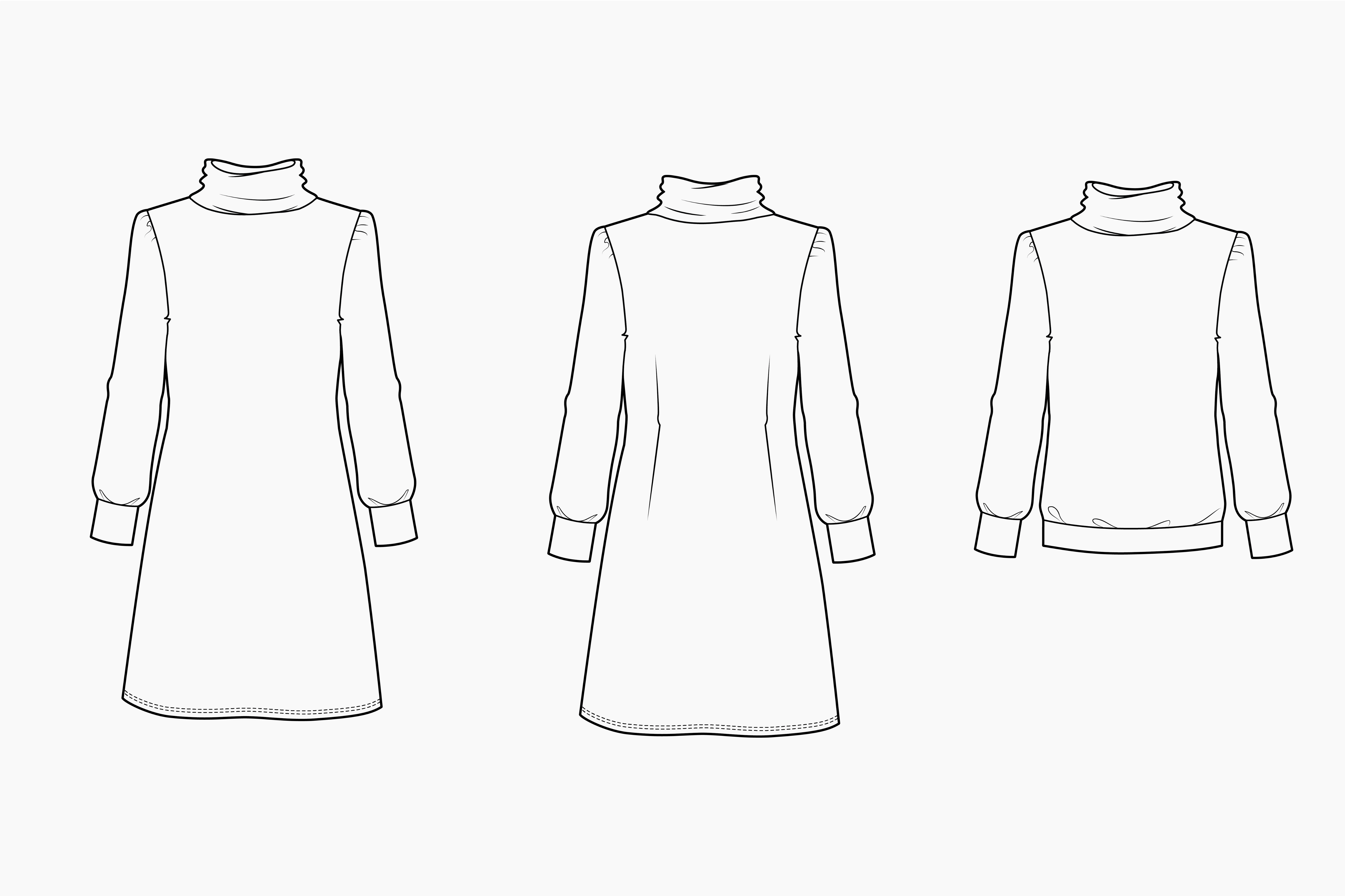 n-hfrosch-mulia-damen-kleid-schnittmuster-pdf-strickkleid image 2