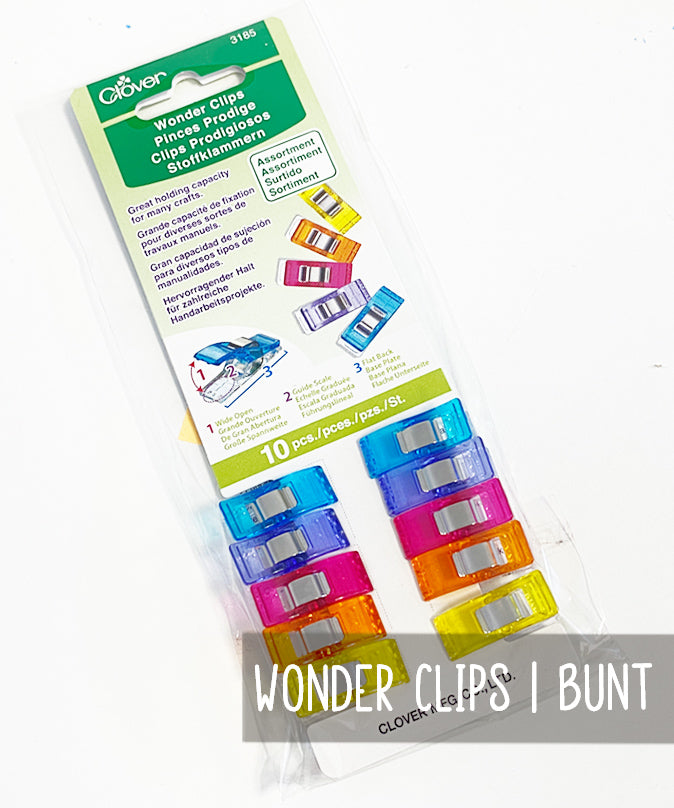clover-wonder-clips-stoffklammern-bunt-n-hclips image 1