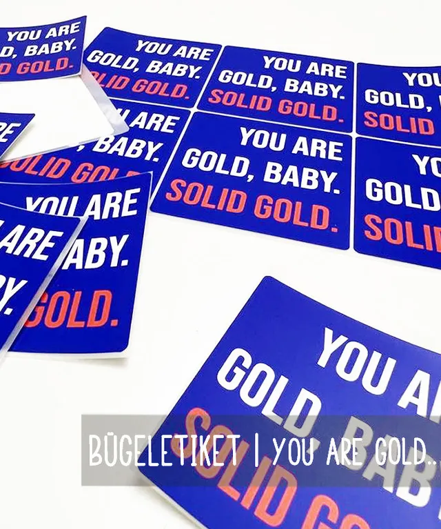 lenipepunkt-you-are-gold-b-gelbild-blau-weiss-orange-60x60-mm image 1