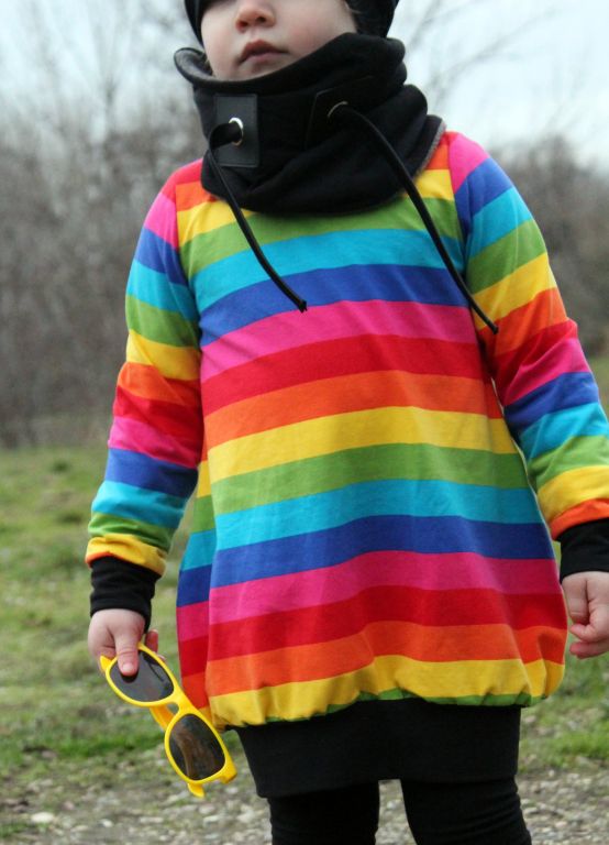 n-hfrosch-stoffe-baumwoll-jersey-regenbogenstreifen-stoff image 3