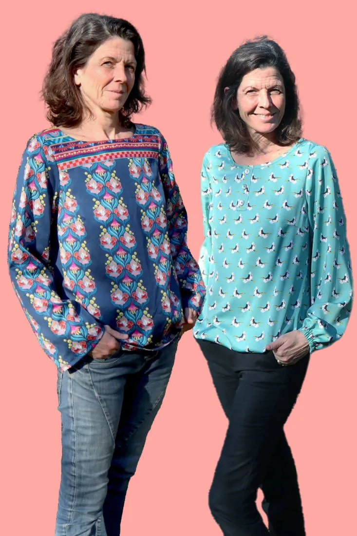 n-hfrosch-lapang-damen-bluse-papierschnittmuster-webware-anf-nger image 1