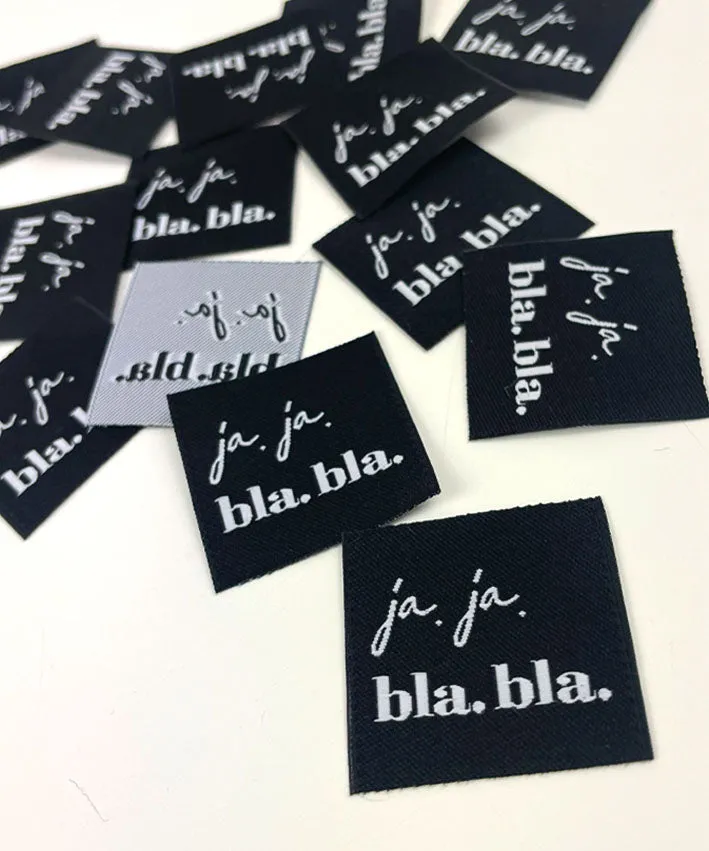 lenipepunkt-jaja-blabla-patch-zum-aufn-hen-3x3-cm-schwarz image 1