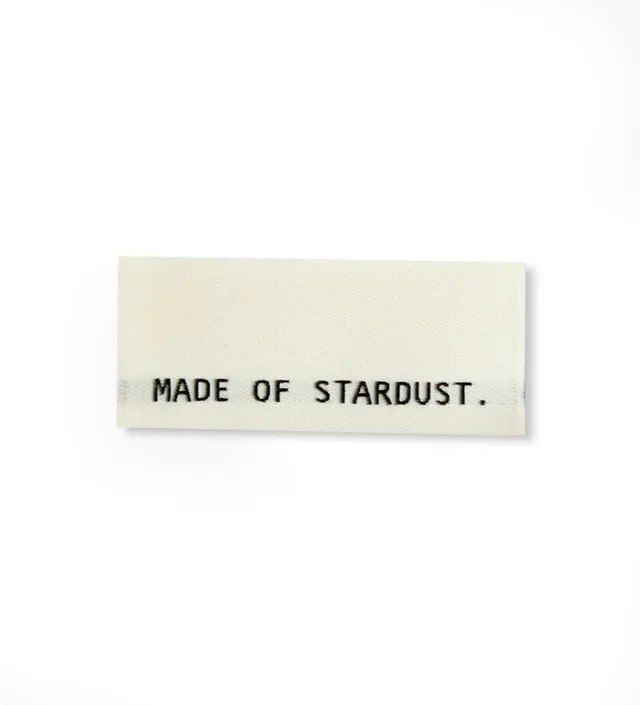 paul-clara-weblabels-klapp-weblabel-made-of-stardust-einn-hetikett image 1