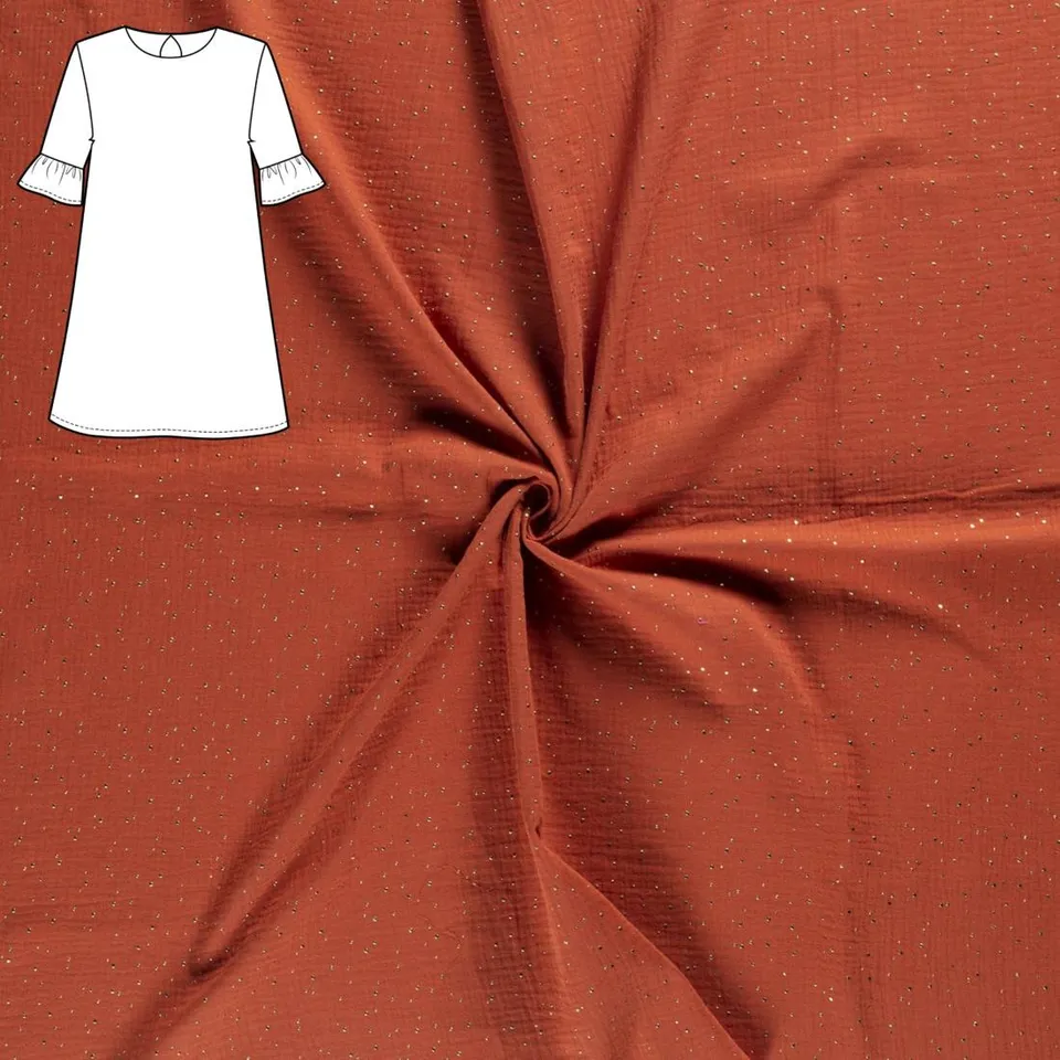 n-hfrosch-n-hpakete-cantik-kleid-musselin-steinrot image 1