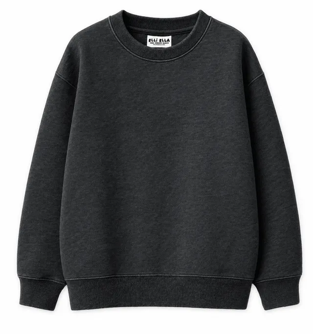 elli-ella-oversize-sweater-vintage-dunkelgrau-pullover-baumwolle image 1