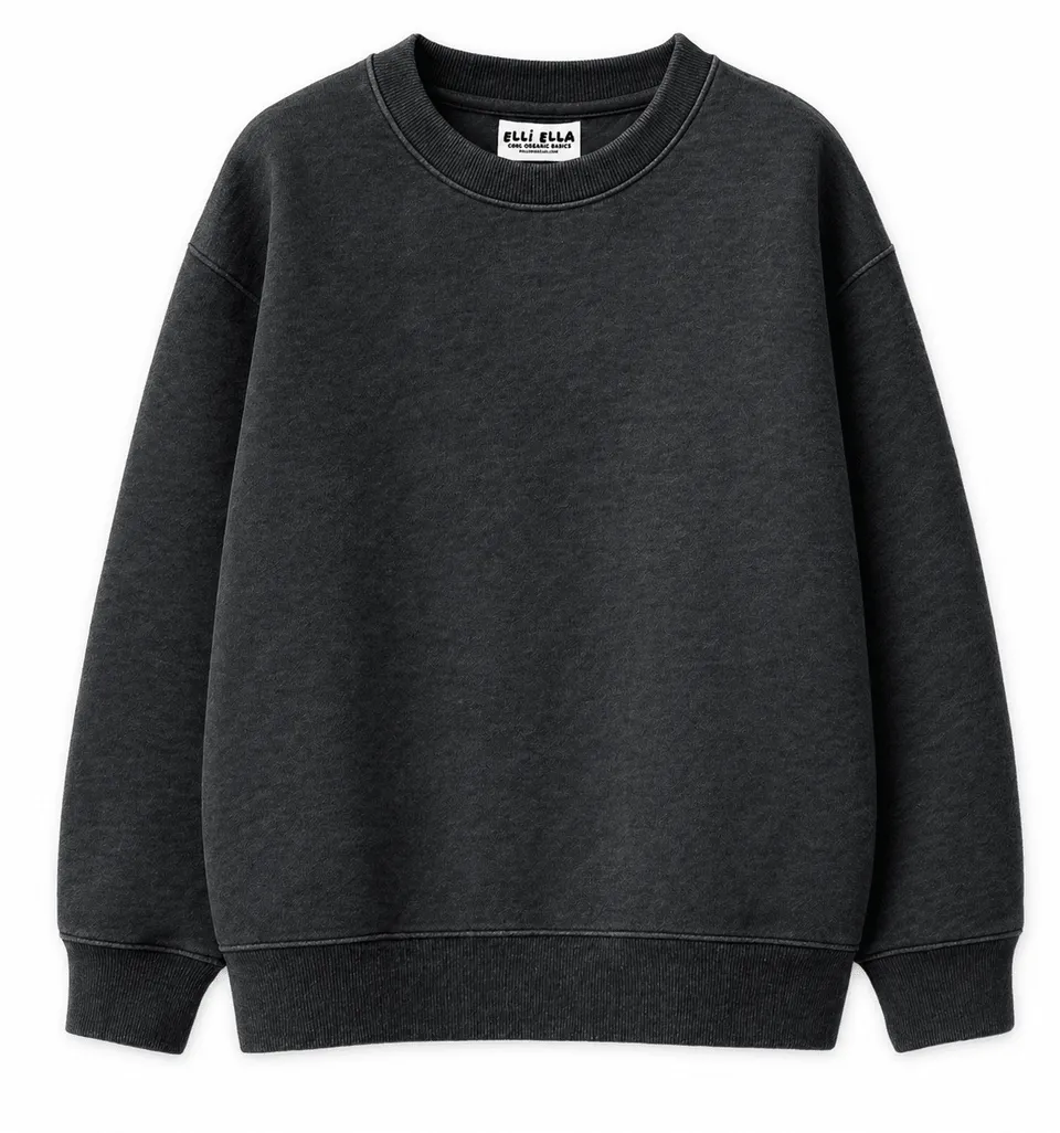 elli-ella-oversize-sweater-vintage-dunkelgrau-pullover-baumwolle image 1