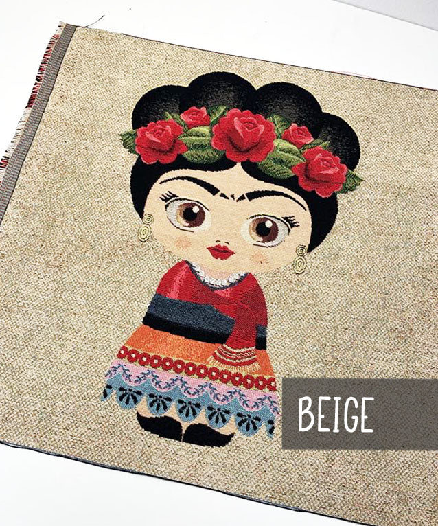lenipepunkt-flower-woman-gobelin-panel-stoff-47x47-cm image 3