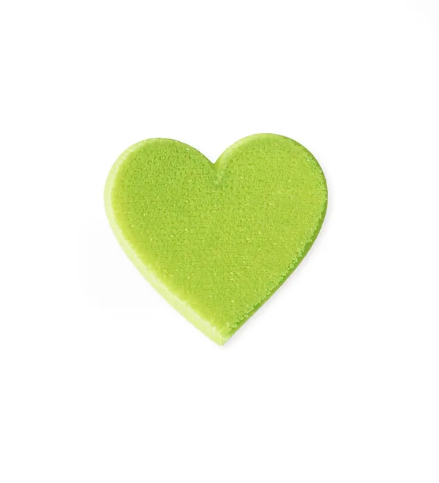 paul-clara-teddy-patches-fluff-patch-herz-aufb-gler-neongelb image 1