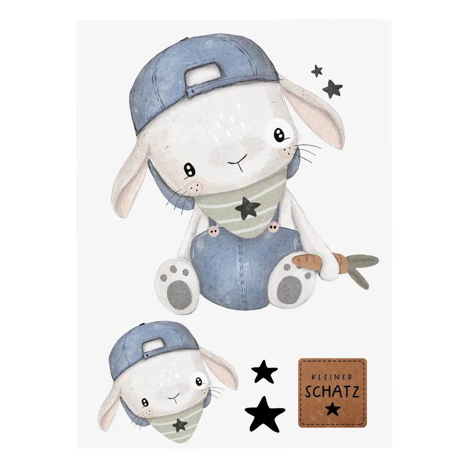 paul-clara-b-gelbilder-hase-clars-applikation-a5 image 1