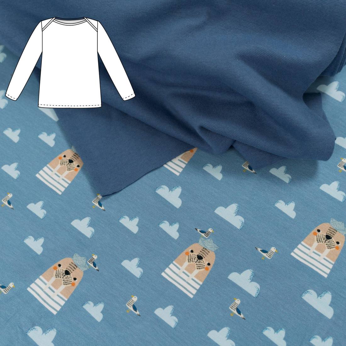 n-hfrosch-n-hpakete-n-hpaket-babyshirt-kerdil-walross image 1