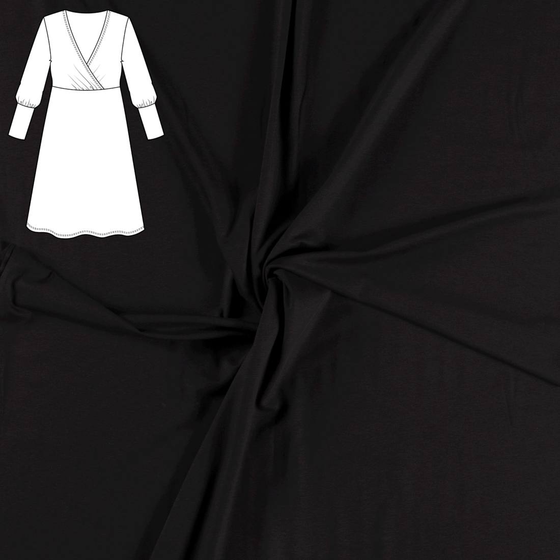 n-hfrosch-n-hpaket-kleid-sihir-bio-jersey-schwarz image 8