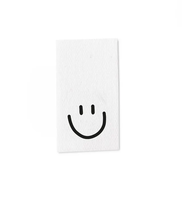 paul-clara-baumwoll-labels-smile-klapplabel-zum-einn-hen image 1