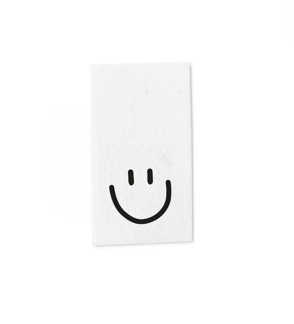 paul-clara-baumwoll-labels-smile-klapplabel-zum-einn-hen image 1